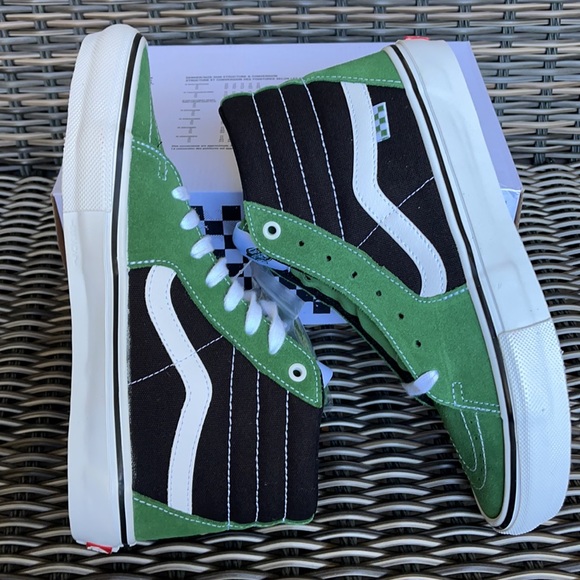 Vans Skate Sk8-Hi Juniper/Black MENS - Picture 12 of 16